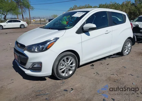 2021 Chevrolet Spark Fwd 1Lt Automatic из США, поврежденный, VIN KL8CD6SA6MC218175
